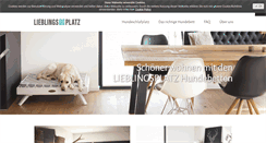 Desktop Screenshot of lieblings-platz.com
